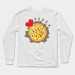 I Love Pizza Long Sleeve T-Shirt